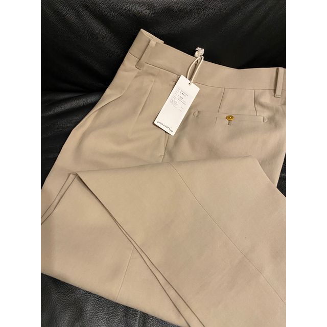 COMOLI - あゆ様専用 maatee&sons 22ss 俺のチノパン 薄ベージュ Mの
