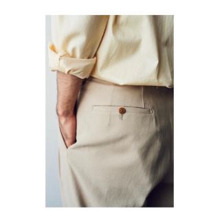 COMOLI - あゆ様専用 maatee&sons 22ss 俺のチノパン 薄ベージュ