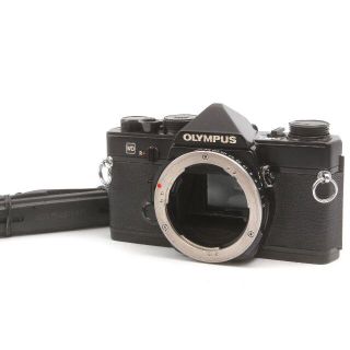 オリンパス(OLYMPUS)のオリンパス OLYMPUS OM-1 MD ボディ 《 レザーストラップ 付 》(フィルムカメラ)