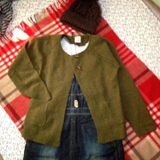 ICHI♡後ろが可愛いカーディガン(カーディガン)