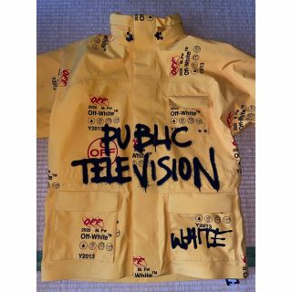 オフホワイト(OFF-WHITE)の140000→60000 offwhite ゴアテックス(マウンテンパーカー)