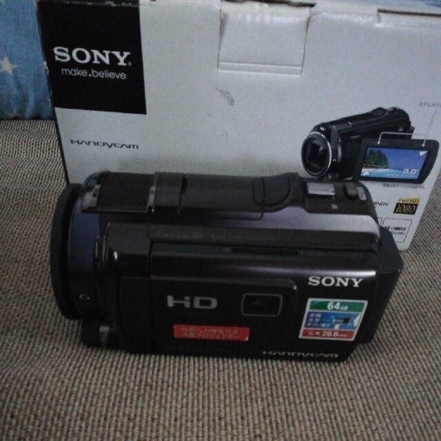 本日最後　SONY デジタルビデオカメラ HDR-PJ630V(T)CMOSストレージ容量合計