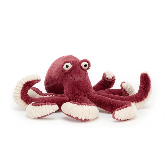 魅了 Jellycat ジェリーキャット Baby Storm Octopus ストーム オクトパス ぬいぐるみ TINY 14cm タコ ブルー STB4OC 並行輸入品 limoroot.com