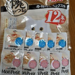 イナバペットフード(いなばペットフード)の焼きかつお12本☆モンプチスープ(猫)