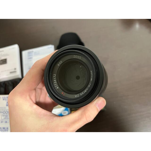 SONY Sonnar T* FE 55mm F1.8 ZA フィルター2つ付き