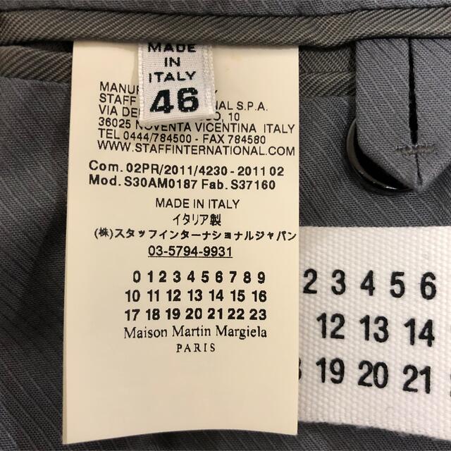 希少 11AW マルジェラ 10ライン ドッキングコート