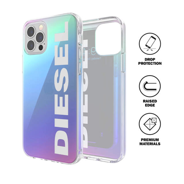 ◇DIESEL/ディーゼル◇ iPhoneケース ホログラムホワイト 白 1