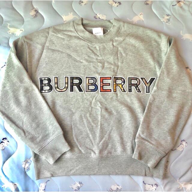 本物の ☆BURBERRY/バーバリー☆ 14Y トレーナー ジップアップ ...