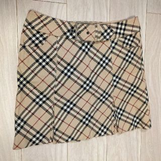 バーバリーブルーレーベル(BURBERRY BLUE LABEL)のバーバリーチェックスカート(ひざ丈スカート)