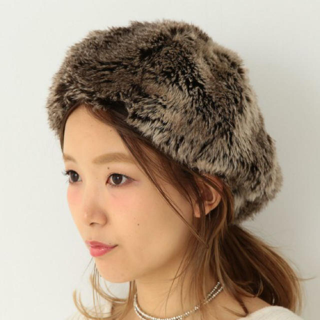 ANOTHER EDITION(アナザーエディション)の今季ファーベレー♡ レディースの帽子(ハンチング/ベレー帽)の商品写真