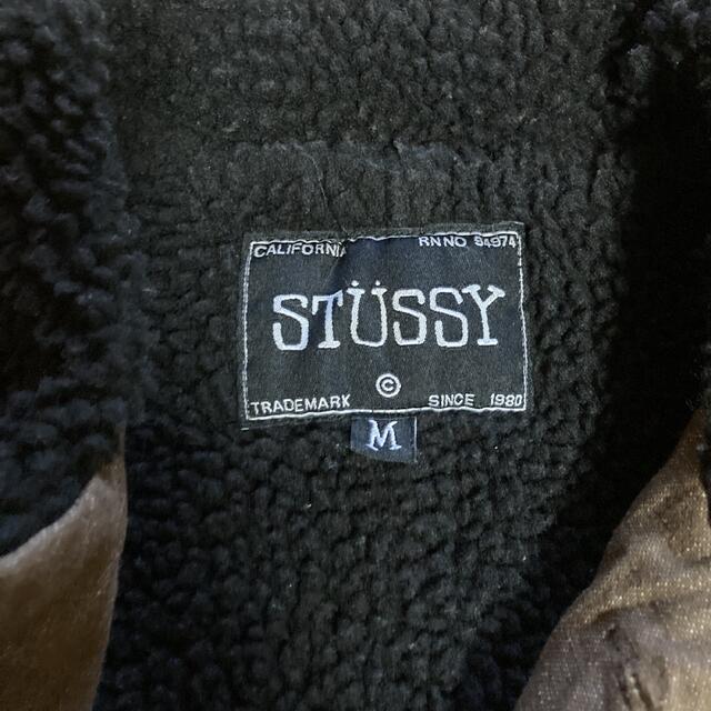 STUSSY(ステューシー)のstussy ブルゾン カバーオール　ボア メンズのジャケット/アウター(カバーオール)の商品写真