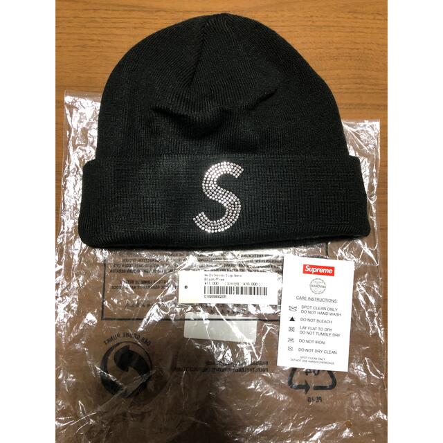 supremeスワロフスキーニット帽