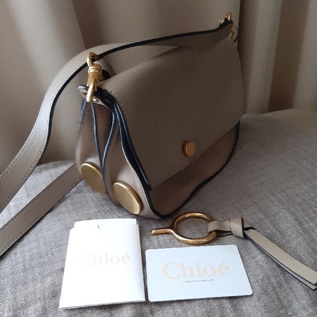新品未使用!Chloe クロエバック スエード ミニバッグ ショルダー