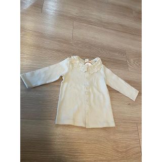 ザラキッズ(ZARA KIDS)のtoitoitoi長袖トップス80新品未使用(シャツ/カットソー)