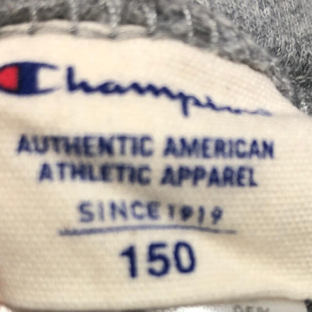 Champion(チャンピオン)のchampion スカート　コットン100 グレー　150 キッズ/ベビー/マタニティのキッズ服女の子用(90cm~)(スカート)の商品写真