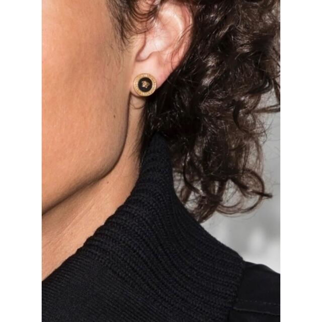 おしゃれ VERSACE ヴェルサーチ ピアス 片耳 サークル ecousarecycling.com