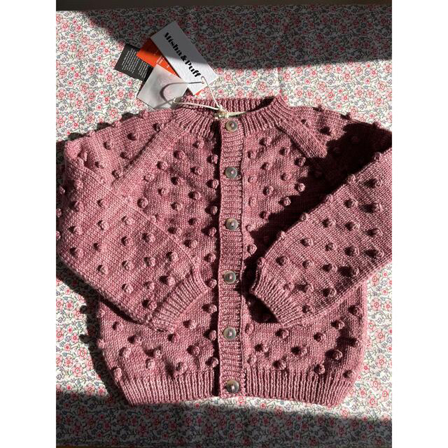 Caramel baby&child (キャラメルベビー&チャイルド)のMisha and Puff Popcorn Cardigan 3-4y キッズ/ベビー/マタニティのキッズ服女の子用(90cm~)(カーディガン)の商品写真