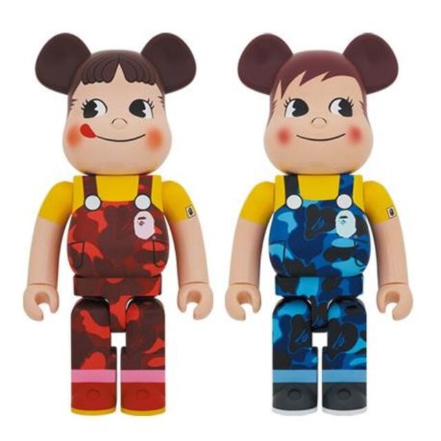 BE@RBRICK BAPE (R) × ペコちゃん & ポコちゃん 1000％