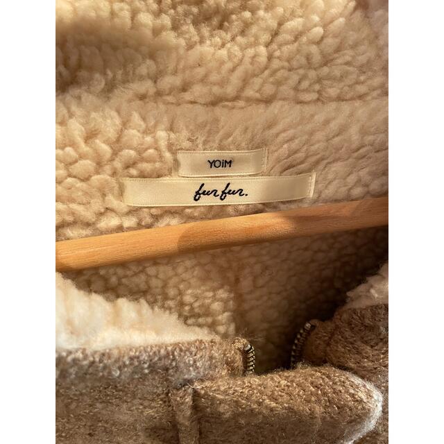 fur fur(ファーファー)のfurfur ボアコート レディースのジャケット/アウター(その他)の商品写真