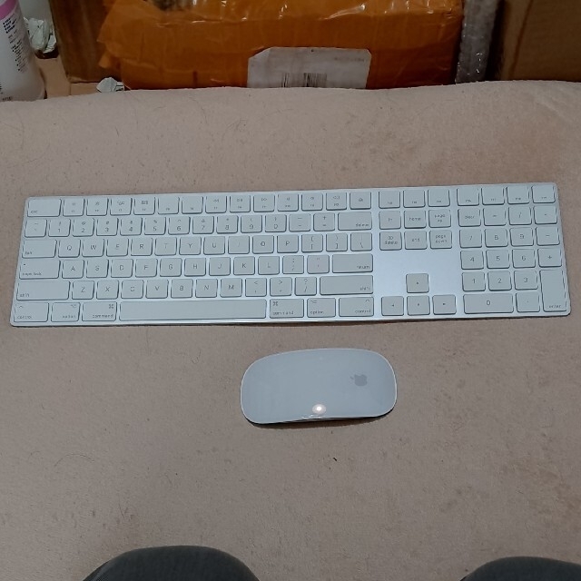 Mac (Apple)(マック)のApple Magic Keyboard2 + Magic Mouse2 スマホ/家電/カメラのPC/タブレット(PC周辺機器)の商品写真