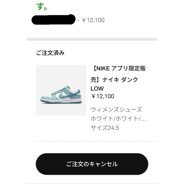 NIKE(ナイキ)のNike WMNS Dunk Low Paisley  レディースの靴/シューズ(スニーカー)の商品写真