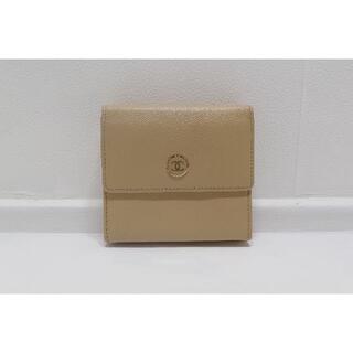 シャネル(CHANEL)の【872】シャネル　ココボタン　Wホック　ミディアムサイズ　財布(財布)