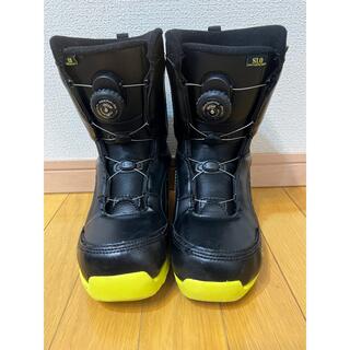 スノーボード ブーツ　BOAダイアル式　キッズ　美品　22.5(ブーツ)