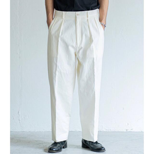 COMOLI - 21ss NEAT ニート カルーゾ 別注 レショップ パンツ 46の通販