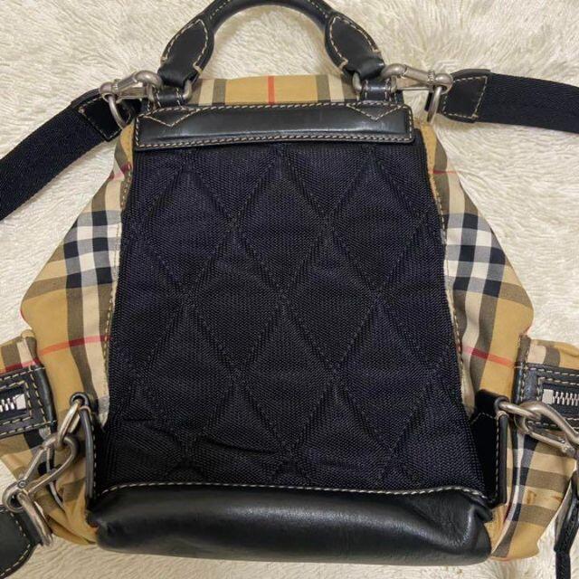 BURBERRY(バーバリー)のレア♡ BURBERRY バーバリー ミニリュック ノバチェック レディースのバッグ(リュック/バックパック)の商品写真