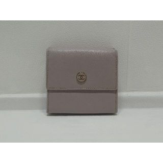 シャネル(CHANEL)の【873】シャネル　ココボタン　Wホック　ミディアムサイズ　財布(財布)