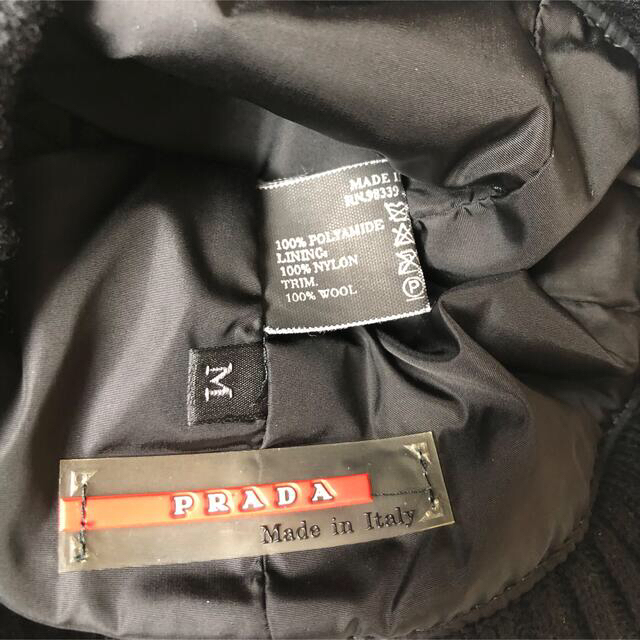 PRADA(プラダ)のprada sport ビーニー ニット帽 メンズの帽子(ニット帽/ビーニー)の商品写真