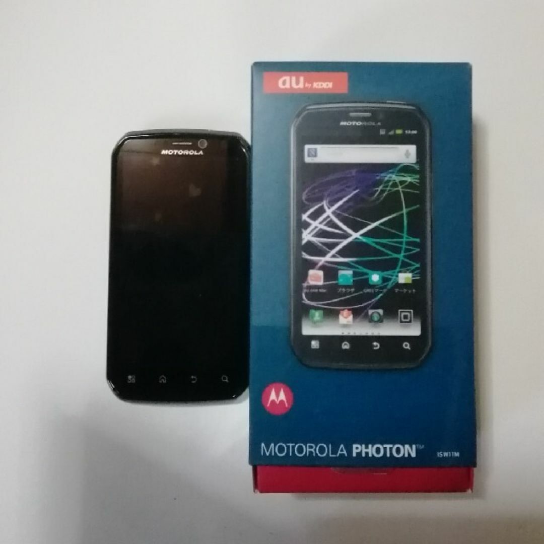 MOTOROLA PHOTON ISW11M au モトローラ 新品未使用