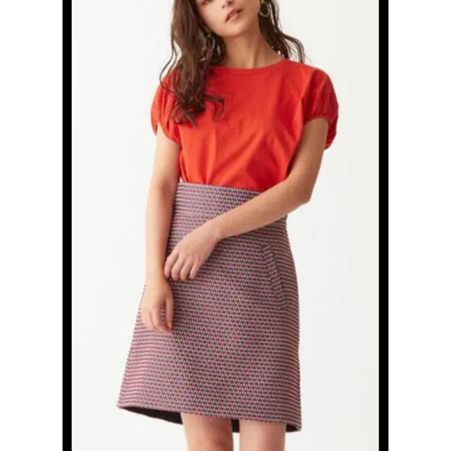 UNITED ARROWS(ユナイテッドアローズ)のEMMEL REFINES ジャカードスカート レディースのスカート(ひざ丈スカート)の商品写真
