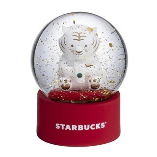 スターバックスコーヒー(Starbucks Coffee)の スターバックス スタバ台湾海2022　寅年タイガーのスノードーム(食器)