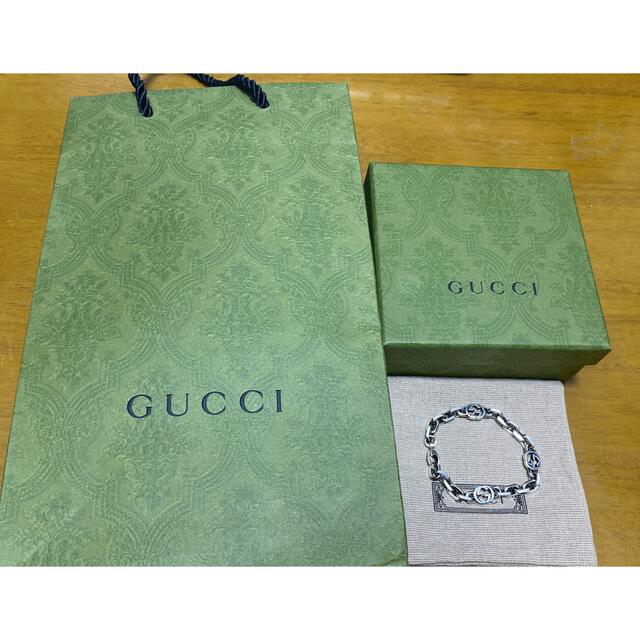 Gucci - GUCCI シルバー ブレスレット の通販 by た｜グッチならラクマ