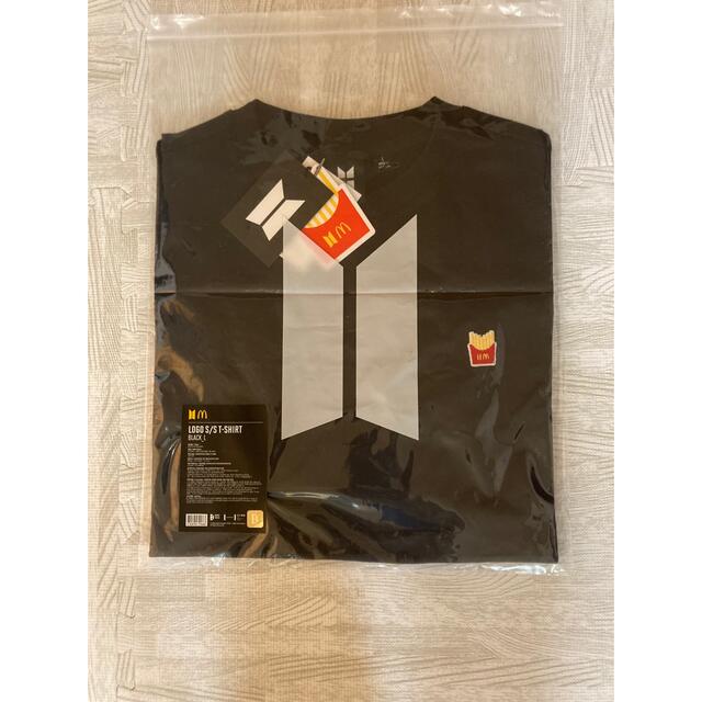 最終値下げ　BTS マクドナルド公式コラボTシャツ　Lサイズ　新品未使用