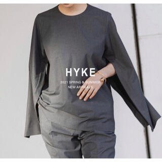 ハイク(HYKE)のHYKE / P/R STRETCH LONGSLEEVE TOP(シャツ/ブラウス(長袖/七分))