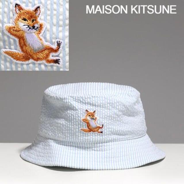 MAISON KITSUNE'(メゾンキツネ)の【MASON KITSUNE】CHILLAX FOX バケットハット レディースの帽子(ハット)の商品写真