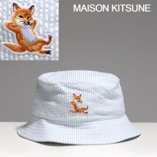 メゾンキツネ(MAISON KITSUNE')の【MASON KITSUNE】CHILLAX FOX バケットハット(ハット)