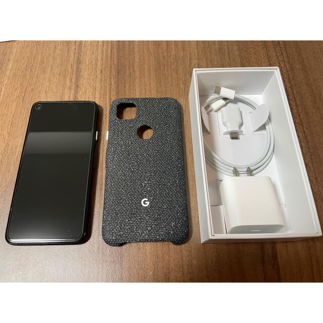 オリジナル販促 純正ケース付き Google pixel 4a 128GB SIMフリー