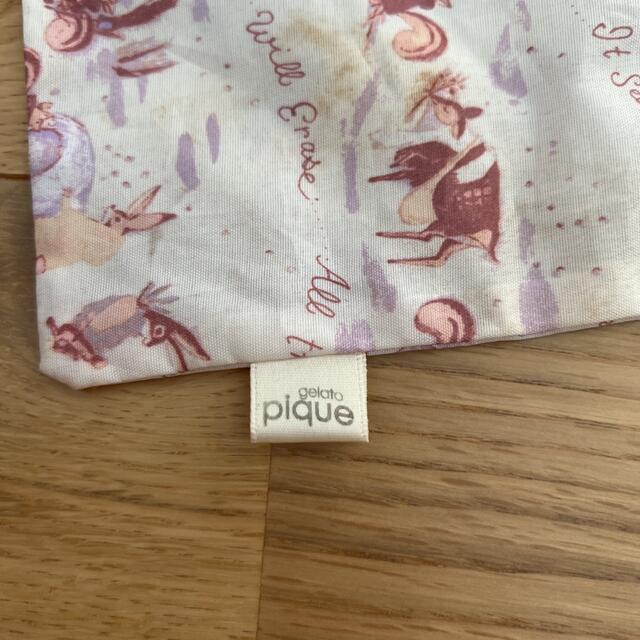 gelato pique(ジェラートピケ)のジェラートピケ　巾着袋 レディースのファッション小物(ポーチ)の商品写真