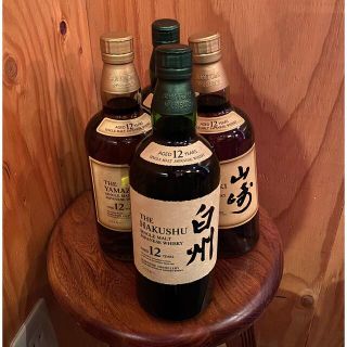 サントリー - 白州12年 山崎12年 各2本ずつ4本セット サントリー 700ml