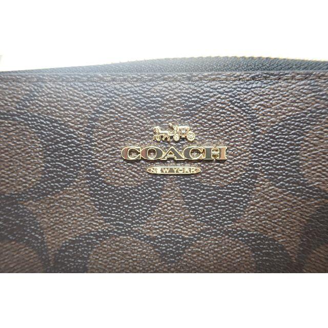 COACH(コーチ)の【2123】コーチ　ラウンドファスナー　シグネチャー　未使用品♪ レディースのファッション小物(財布)の商品写真