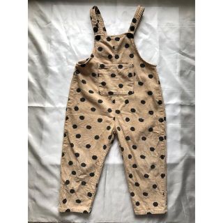 ザラキッズ(ZARA KIDS)のZARA KIDS コーデュロイサロペット104cm\3-4y(パンツ/スパッツ)