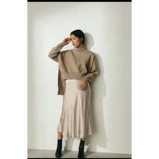 マウジー(moussy)の本日限定【スタイルミキサー】ニット カットソー　トップス(ニット/セーター)