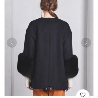 ディータ様専用。ユナイテッドアローズ ファースリーブノーカラー