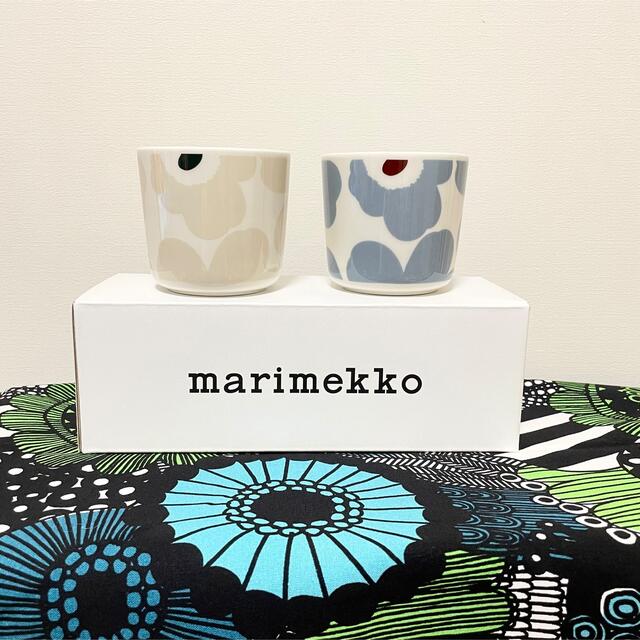 marimekko(マリメッコ)のmarimekko マリメッコ　完売UNIKKOラテマグ　2色　新品送料込 インテリア/住まい/日用品のキッチン/食器(グラス/カップ)の商品写真