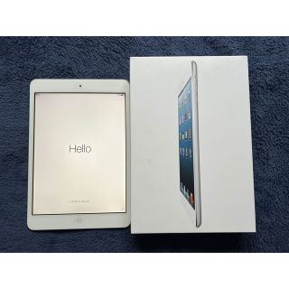 アップル(Apple)の【値下げしました】iPad mini Wi-Fiモデル 16GB ホワイト(タブレット)