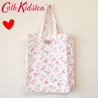 キャスキッドソン(Cath Kidston)の🔥11日22時まで限定SALE🔥バッグ♡トート♡キャンパス地♡ローズ♡花柄(トートバッグ)