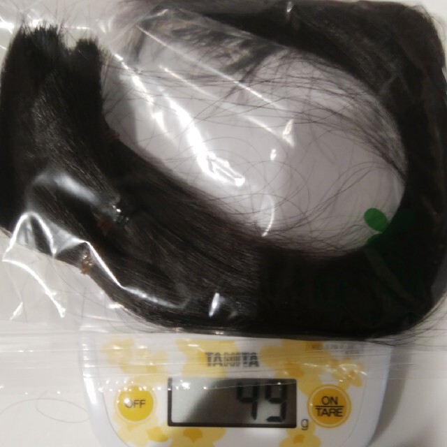 髪の毛　約30cm レディースのウィッグ/エクステ(前髪ウィッグ)の商品写真
